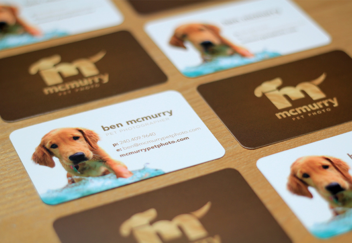 McMurry Pet Photo business cards